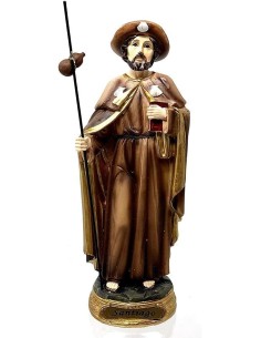 Figura Santiago Apóstol Peregrino Imagen 20Cm. Resina