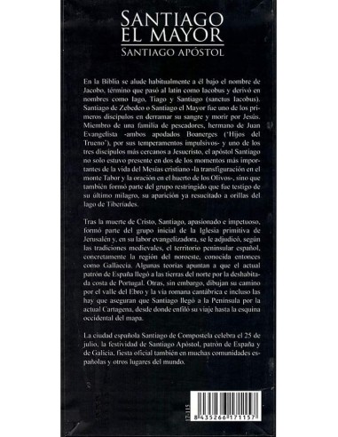 Figura Santiago Apóstol Peregrino Imagen 20Cm. Resina