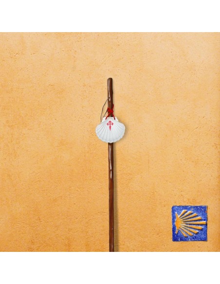 Vieira del Peregrino con Cruz de Santiago